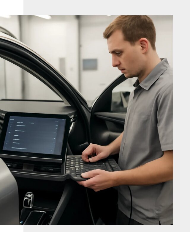 Русификация мультимедиа автомобилей Lynk Co в Кирове
