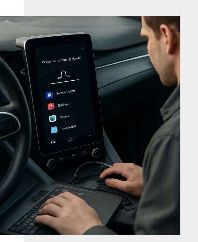 Установка приложений Lynk Co на автомобиль в Кирове